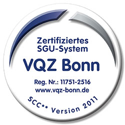 Zertifiziertes SGU-System SCC** Version 2011